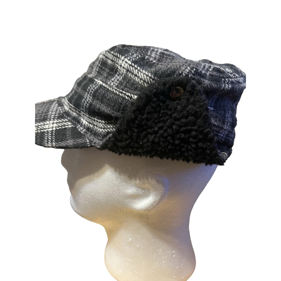 Unisex Unbranded Hat One Size Gray/Black - Picture 2 of 6